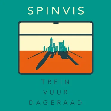 Trein vuur dageraad