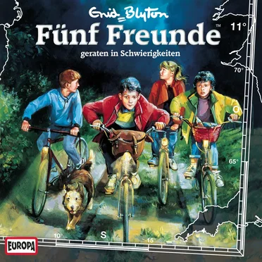 Fünf Freunde, Episode 11: geraten in Schwierigkeiten by Enid Blyton - album cover