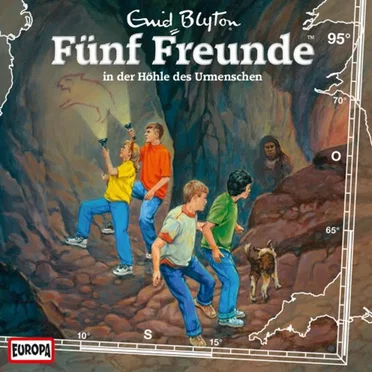 Fünf Freunde, Episode 95: in der Höhle des Urmenschen by Enid Blyton - album cover