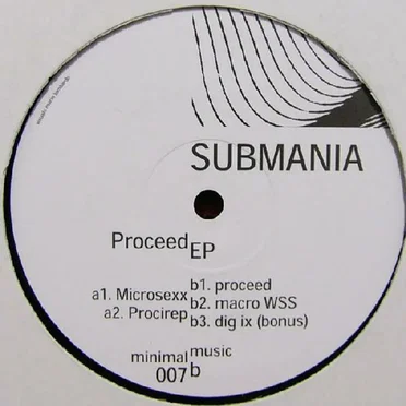 Proceed EP by Submania - album cover