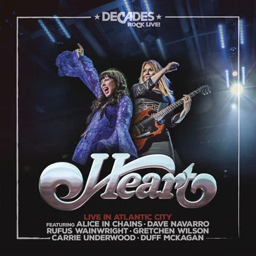 Live in Atlantic City by Heart - album cover