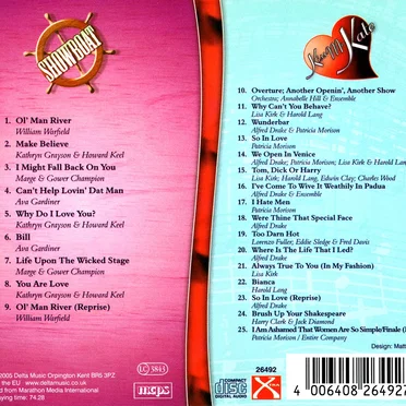 The Musicals Collection: Showboat / Kiss Me Kate by Various Artists - album cover