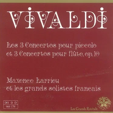 Les 3 concertos pour piccolo / 3 concertos pour flûte op. 10