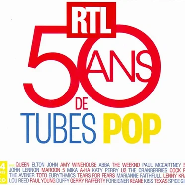 RTL: 50 ans de tubes pop by Various Artists - album cover
