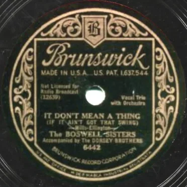 It Don't Mean a Thing / Minnie the Moocher's Weddin' Day