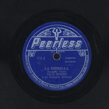 La estrella by Dalia Íñiguez y su Conjunto Artístico - album cover