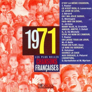 Les Plus Belles Chansons françaises : 1971 by Various Artists - album cover