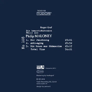 Die haarsträubenden Fälle des Philip Maloney, N° 108 by Roger Graf - album cover