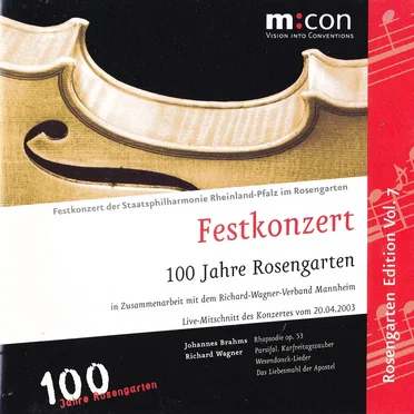 Festkonzert 100 Jahre Rosengarten