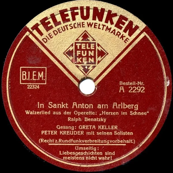 In Sankt Anton am Arlberg / Liebesgeschichten sind meistens nicht wahr!