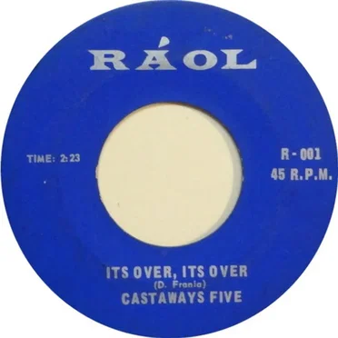 It's Over, It's Over / Revenge by Castaways Five - album cover
