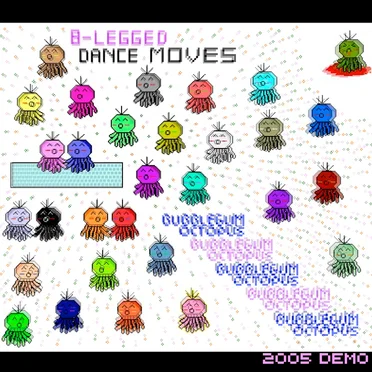 8-Legged Dance Moves by Bubblegum Octopus - album cover