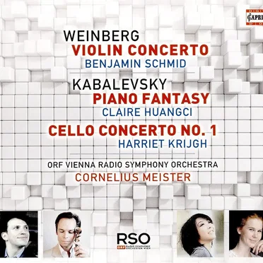 Weinberg: Violin Concerto / Kabalevsky: Piano Fantasy / Cello Concerto no. 1