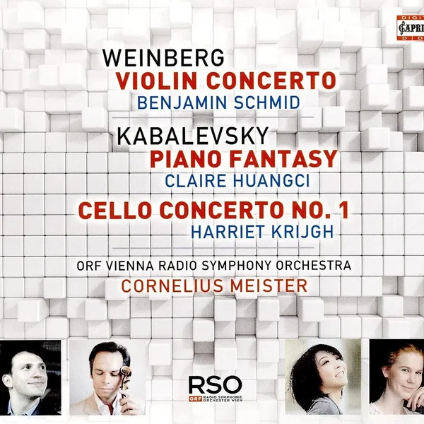 Weinberg: Violin Concerto / Kabalevsky: Piano Fantasy / Cello Concerto no. 1