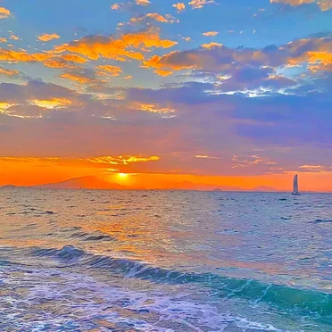 The Sea at Sunset