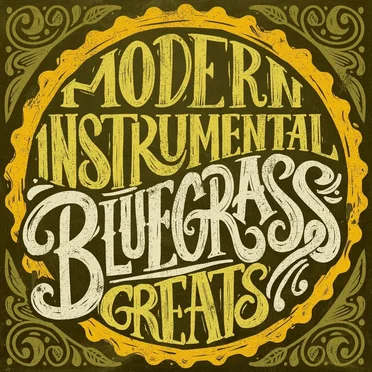 Modern Instrumental Bluegrass Greats by Various Artists - album cover
