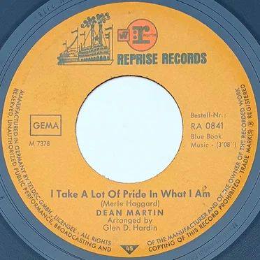 I Take a Lot of Pride in What I Am / Drowning in My Tears