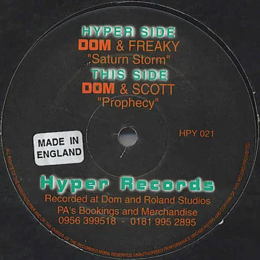 Saturn Storm / Prophecy