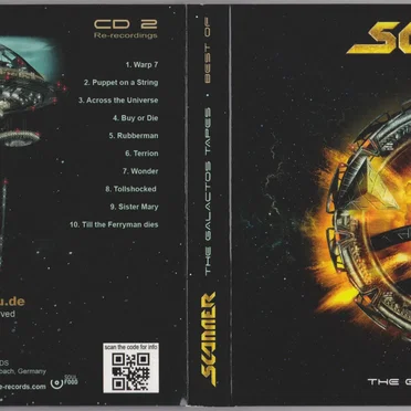 The Galactos Tapes by Scanner - album cover
