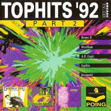 Top Hits ’92, Part 2 by Various Artists - album cover