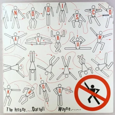 The Insane Darrell Wayne's No Disco Album by Various Artists - album cover