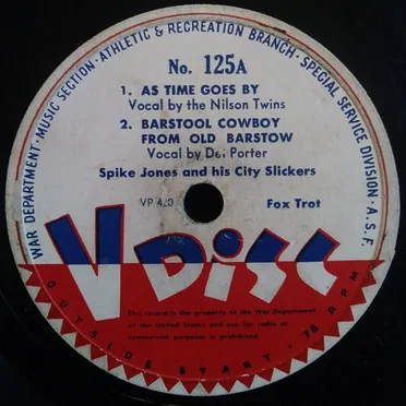 As Time Goes By / Barstool Cowboy From Old Barstow / Hotcha Cornia / Jungle Town