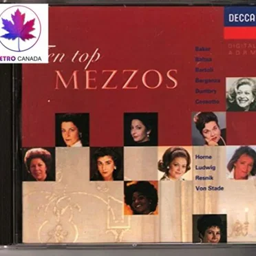 Ten Top Mezzos by Various Artists - album cover