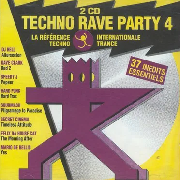 Techno Rave Party 4 by Various Artists - album cover