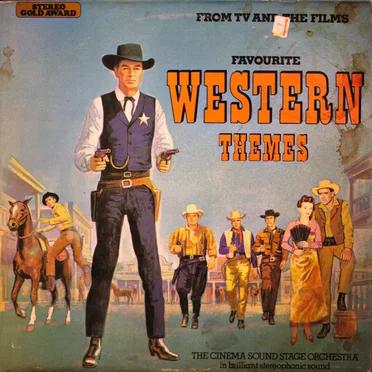 Favourite Western Themes by The Cinema Sound Stage Orchestra - album cover