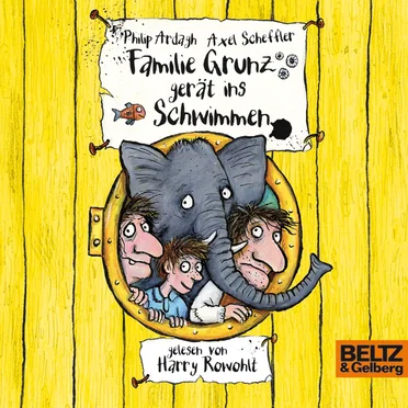 Familie Grunz gerät ins Schwimmen by Philip Ardagh - album cover