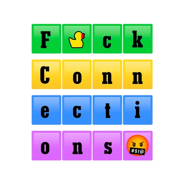 Green Yellow Blue Purple (Fuck Connections)