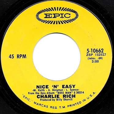 Nice 'n' Easy / I Can't Even Drink It Away