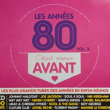 Les années 80 c’était mieux avant, vol. 2 by Various Artists - album cover