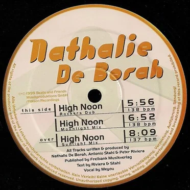 High Noon by Nathalie De Borah - album cover