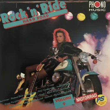 Rock ’n’ Ride Hard Road by Various Artists - album cover