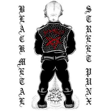 Black Metal Street Punx by Pisskvlt - album cover