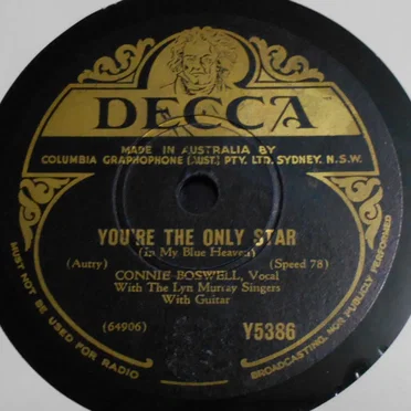 You're the Only Star / You Grow Sweeter as the Years Go By