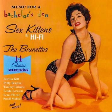 Music for a Bachelor’s Den, Volume 8: Sex Kittens in Hi‐Fi, the Brunettes by Various Artists - album cover