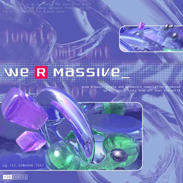 WE R MASSIVE VOL. 1 by Various Artists - album cover
