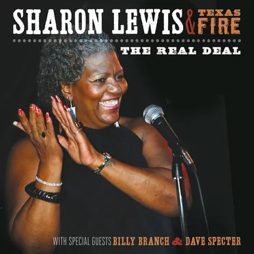 The Real Deal by Sharon Lewis & Texas Fire - album cover