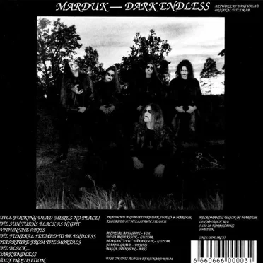 Dark Endless by Marduk - album cover