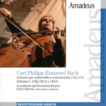 Concerti per violoncello e orchestra Wq 170 e 172 / Sinfonie n. 2 Wq 182/2 e 183/4