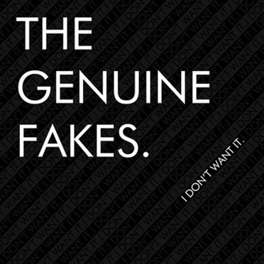 I Don't Want It by The Genuine Fakes - album cover