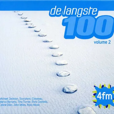 De langste 100 (4FM), volume 2 by Various Artists - album cover