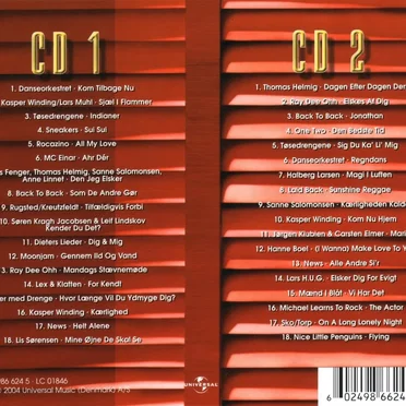 Kom tilbage nu: Alle tiders danske hits by Various Artists - album cover