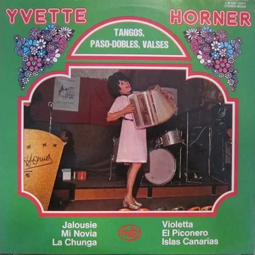 Tangos, paso-dobles, valses by Yvette Horner - album cover