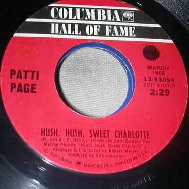 Hush, Hush, Sweet Charlotte / You Can’t Be True Darling