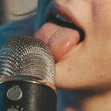 ASMR Ear Licking with Blue Yeti Pro (with Elsa) by The Sounds of Girls - album cover