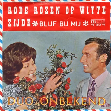 Rode rozen op witte zijde / Blijf bij mij