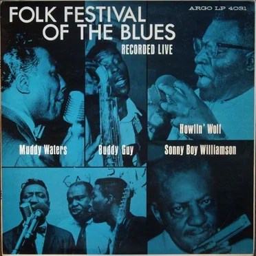 Folk Festival of the Blues by Various Artists - album cover